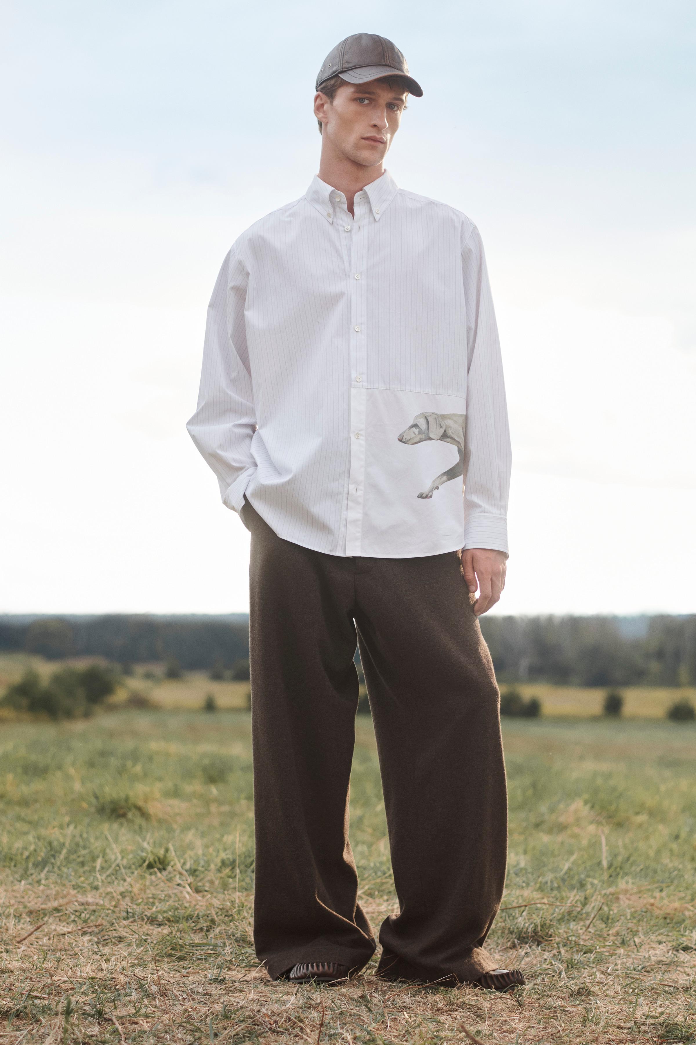 CHEMISE RAYURES PATCHWORK IMPRIMÉ ÉDITION LIMITÉE